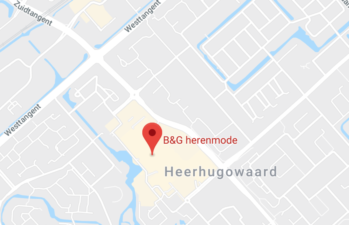 B&G Herenmode adres